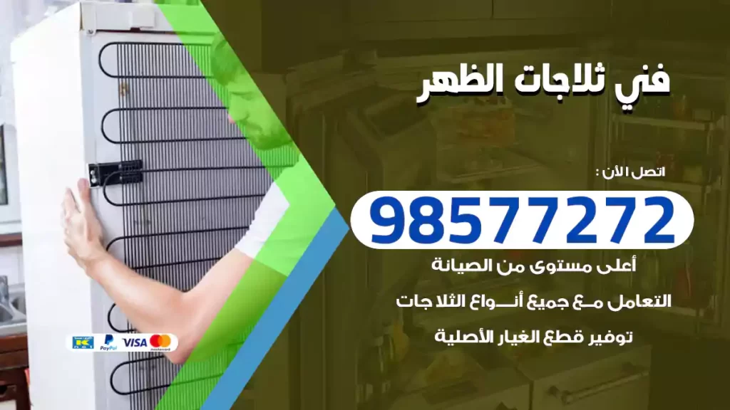 فني ثلاجات الظهر