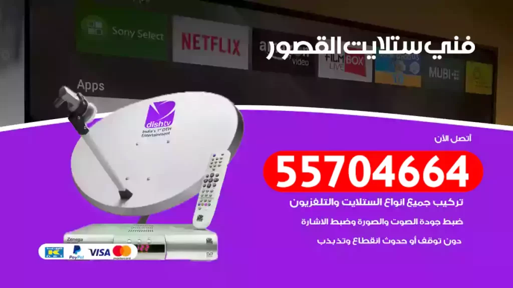 فني ستلايت القصور